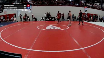 70 kg Champ. Round 3 - Dez Gartrell, Nebraska Wrestling Training Center vs Kael Voinovich, Hawkeye Wrestling Club