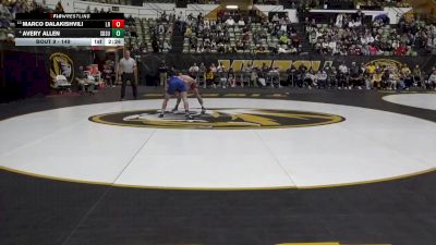 149 lbs Champ. Round 1 - Marco Dalakishvili, Little Rock vs Avery Allen, South Dakota State