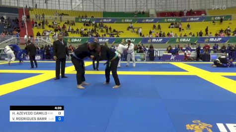 HENRIQUE AZEVEDO CAMILO vs VADSON RODRIGUES BARROS 2023 Brasileiro Jiu-Jitsu IBJJF