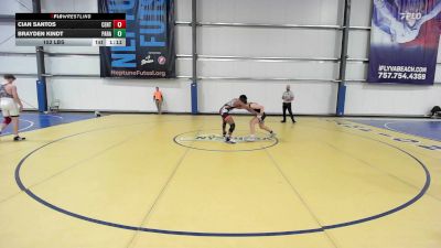 152 lbs Rr Rnd 1 - Cian Santos, CentralMD Red vs Brayden Kindt, Parabellum Wrestling Academy