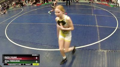 83 lbs Round 3 - Faith Young, Champions Wrestling Club vs Ryah Ferguson, JWC