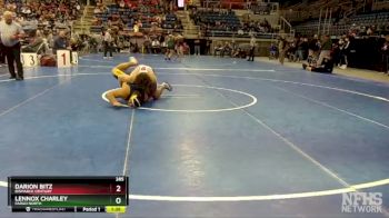 285 lbs Quarterfinal - Lennox Charley, Fargo North vs Darion Bitz, Bismarck Century