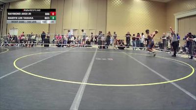 156 lbs 3rd Place - Raymond Akoi Jr, Hana Elite vs Raidyn Lee Tanaka, Matador WC
