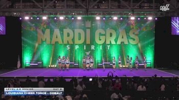 Louisiana Cheer Force - Cobalt [2026 L4.2 Senior Day 2] 2026 Mardi Gras Grand Nationals