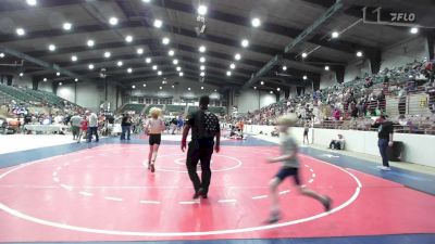 110 lbs Consolation - Roman Stewart-Evans, Georgia vs Cooper Saine, Guerrilla Wrestling Academy