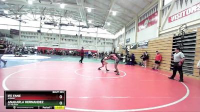 140 (142) Champ. Round 2 - Anakarla Hernandez, St Helena vs Ife Fane, Albany