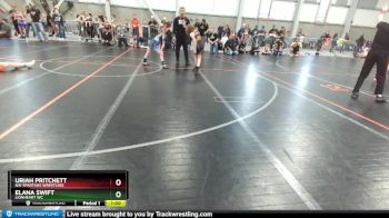 73-75 lbs Round 1 - Elana Swift, Lionheart WC vs Uriah Pritchett, NW Spartans Wrestling