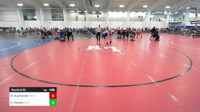 112 lbs Round Of 32 - Harrison Kucharski, Methuen vs Dane Raveis, Southside WC