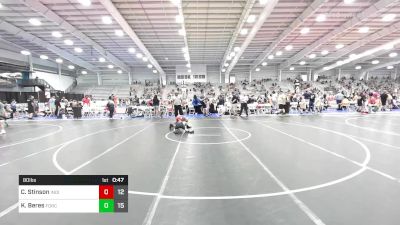 80 lbs Rr Rnd 1 - Colton Stinson, Indian Creek vs Kristian Beres, Force ...