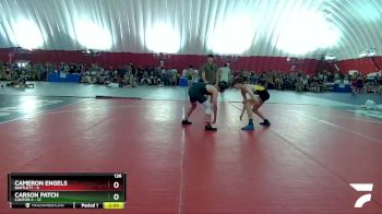 126 lbs Round 3 (10 Team) - Cameron Engels, Bartlett vs Carson Patch, Canton 2