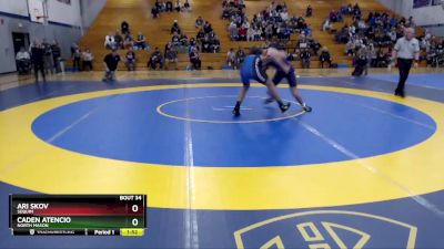 170 lbs Quarterfinal - Ari Skov, Sequim vs Caden Atencio, North Mason