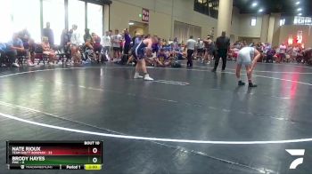 132 lbs Round 4 (6 Team) - Nate Rioux, Team Shutt Bowman vs Brody Hayes, PWC