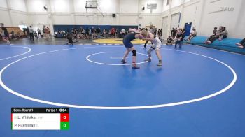 144 lbs Cons. Round 1 - Leo Whitaker, Snoqualmie Valley WC vs Peter Ruehlman, The Laboratory