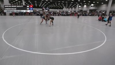 155 lbs Cons. Rd Of 16 - London Rolen, FM Wrestling Club vs Anjelika-Marie Shiflett, Bear Wrestling Academy