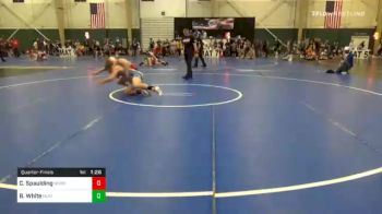 170 lbs Quarterfinal - Cooper Spaulding, Norris Wrestling Club vs Brody White, Platte Valley