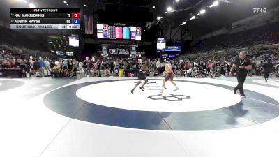 113 lbs Cons. Sub-rd Of 32 - Kai Makridakis, TX vs Austin Hayes, MD