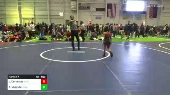 53 lbs Consi Of 4 - Joseph Cervantes, Dethrone vs Zander Melendez, Pride WC