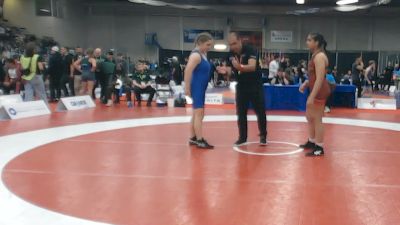 73kg Round 2 - Asees Bains, Independent Wrestling Club vs Sage Gainer, Edmonton Wrestling Club