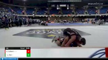 126 lbs Cons. Round 2 - Luis Dial, Oak Forest vs Aiden Colbert, Belleville West