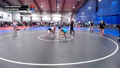 135 lbs Rr Rnd 3 - Aisha Abdussamad, Immortals - HSG vs Haley Gonzales, Crash GWC - HSG