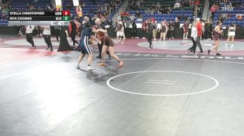 165 lbs Semifinal - Stella Christopher, Agawam vs Mya Coombs, Milford NH