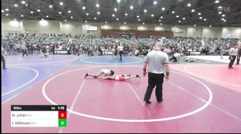 98 lbs Quarterfinal - Boe Julian, Silver State Wr Ac vs Issac DeSouza, Squires