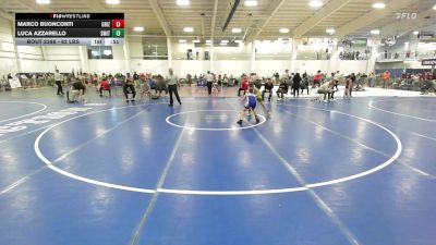 82 lbs Consi Of 8 #2 - Marco Buonconti, Grizzlies Wrestling Academy vs Luca Azzarello, Smitty's Wrestling Barn