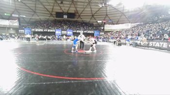 Boys 2A 157 lbs Champ. Round 1 - Keith Bevers, Bremerton vs Calvin Veranth, Cedarcrest