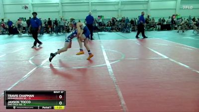 80 lbs Round 8 (10 Team) - Travis Chapman, Neighborhood WC vs Jaxson Tocco, Ohio Gold 10K