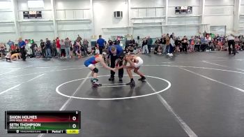 80 lbs Semis & 1st Wrestleback (8 Team) - Shion Holmes, Ohio Gold 24K vs Seth Thompson, Revolution Elite