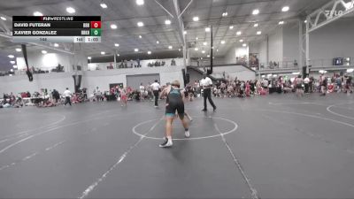 144 lbs Round 3 (6 Team) - David Futeran, Barn Brothers BlueWave vs Xavier Gonzalez, Team Darkhorse