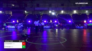 43 lbs Quarterfinal - Greyson Goodwin, Grandview Wolves vs Richard Hauge, Madison Wrestling