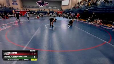 215 lbs Cons. Round 1 - Jacob Lobato, Conroe vs Henry Soriano Santana, Richardson Berkner