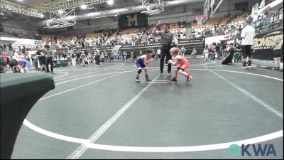 52 lbs 3rd Place - Ray Maine, Lexington Wrestling Club vs Michael Fabela, Chickasha Youth Wrestling