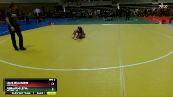 125 lbs Champ. Round 1 - Abraham Leiva, Willmar vs Liam Jennissen, Staples