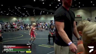 65 lbs Finals (8 Team) - Kru McDonald, Illinois KIA vs James Price, Beast Mode WA