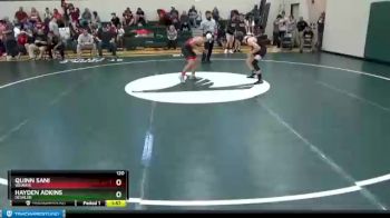 120 lbs Championship Bracket - Quinn Sani, Weaver vs Hayden Adkins, Deshler