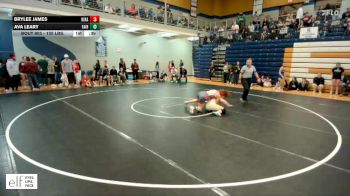 135 lbs. Cons. Round 4 - Brylee James, Nixa vs Ava Leary, Fairdale