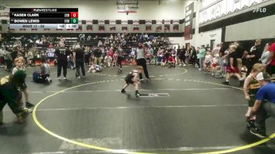 50 lbs Quarterfinal - Kasen Clark, LWC: Raiders vs Bowen Lewis, Summerville Takedown