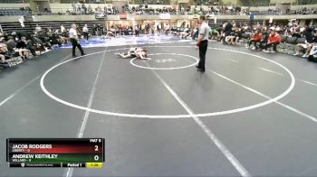 152 lbs Semis & 1st Wrestleback (8 Team) - Andrew Keithley, Willard vs Jacob Rodgers, Liberty