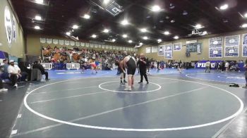 285 lbs 7th Place Match - Luke Kingman, Murrieta Valley vs Adrian Valenzuela, Pioneer Valley