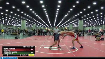 165 lbs Cons. Round 3 - Andrew Allen, Cumberlands (Ky.) vs Ryan Fowler, Guelph Wc