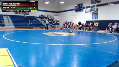 184 lbs Round 1 (6 Team) - Andre Leota, Snow vs Noah Poe-Hatten, North Idaho College