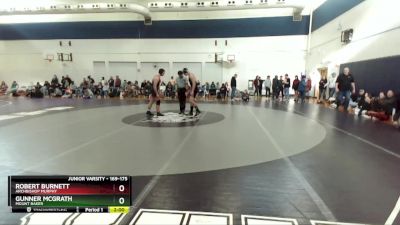 169-175 lbs Round 1 - Robert Burnett, Archbishop Murphy vs Gunner McGrath, Mount Baker