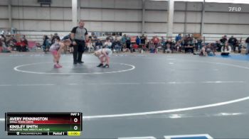 45-50 B Round 2 - Kinsley Smith, Mountain Man Wrestling Club vs Avery Pennington, Small Town Grims