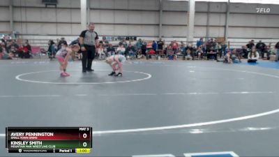 45-50 B Round 2 - Kinsley Smith, Mountain Man Wrestling Club vs Avery Pennington, Small Town Grims