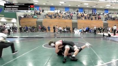 190 lbs Cons. Round 4 - Dominic Espitia, South Hills vs Marko Dzodzo, Torrey Pines