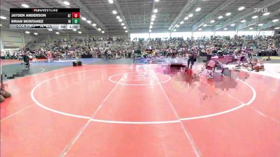 132 lbs Round Of 128 - Jayden Anderson, AZ vs Brian Montanez, RI