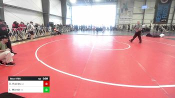 138 lbs Consi Of 32 #1 - Dominic Haines, GA vs Luke Martin, SC