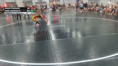 141 lbs Round 1 (4 Team) - Angel Quinones Jr, MF Army vs Robert Etheridge, Witchduck Training Facility